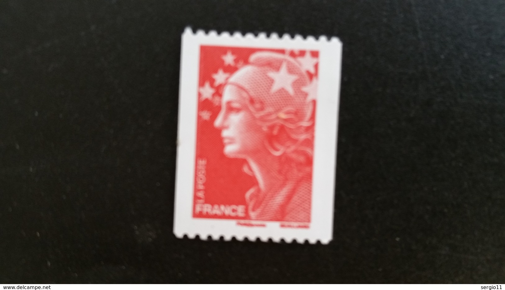 France Timbre NEUF N°4240 Année 2008 - Roulette Marianne De Beaujard Gommé TVP Rouge Chiffre Au Dos 084 - Unused Stamps