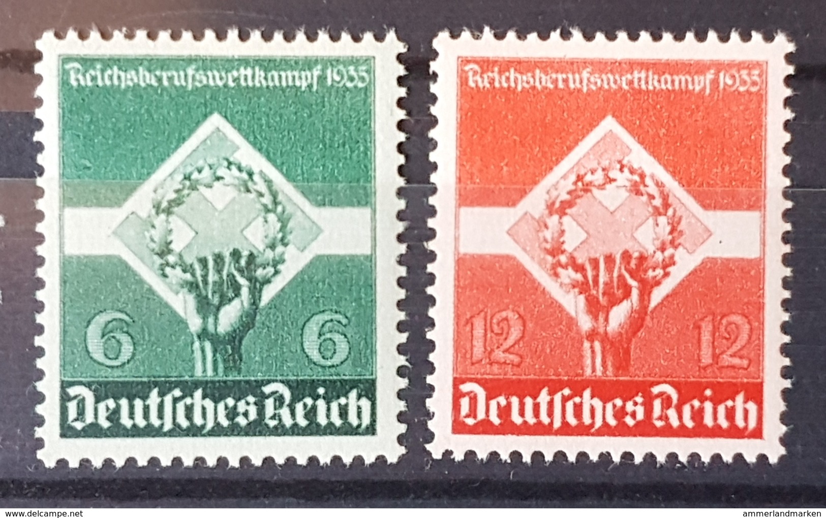 Deutsches Reich Mi.-Nr. 571/2 Postfrisch, MNH - Ongebruikt