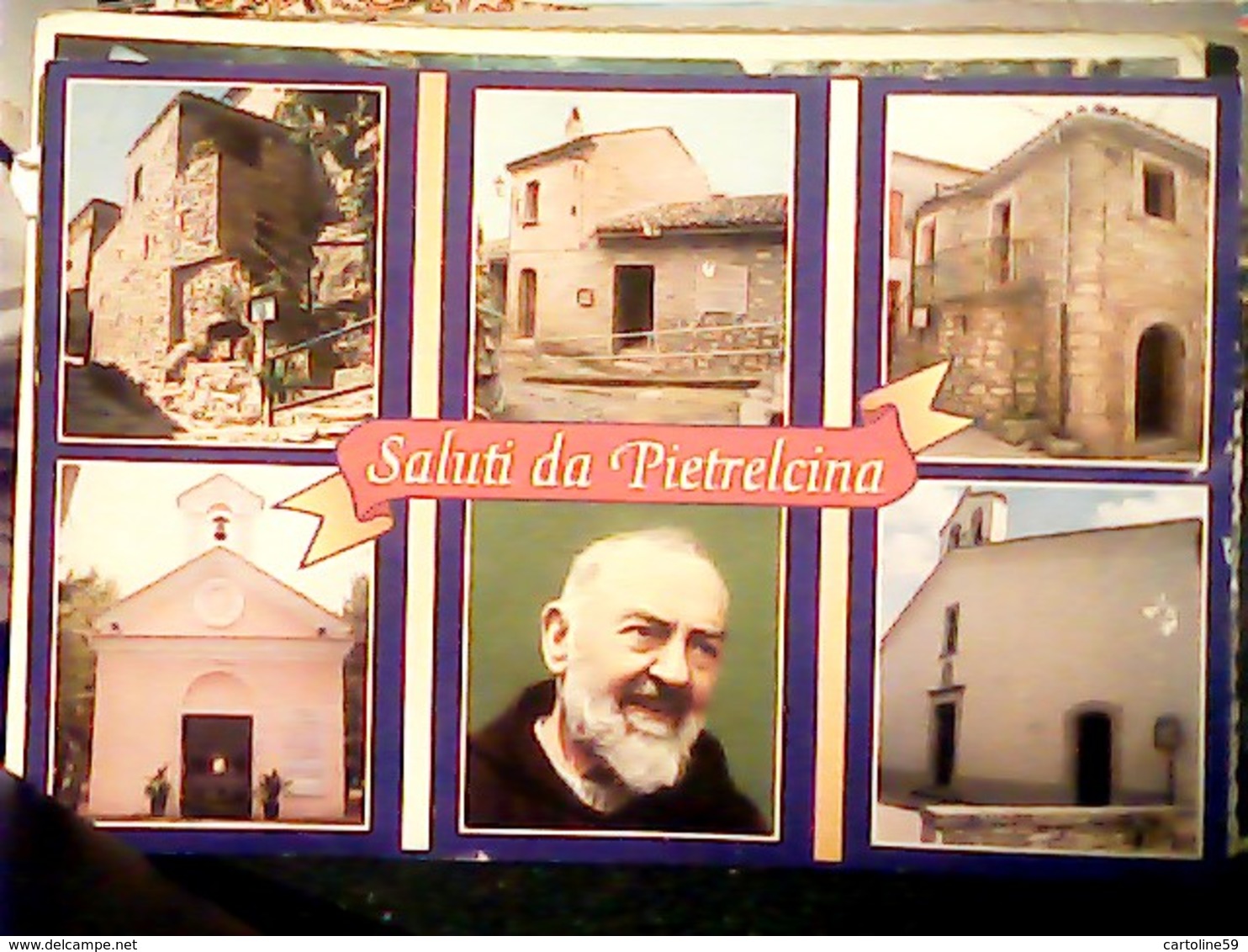 PIETRELCINA PADRE PIO E  VEDUTE N1990 HQ9125 - Benevento