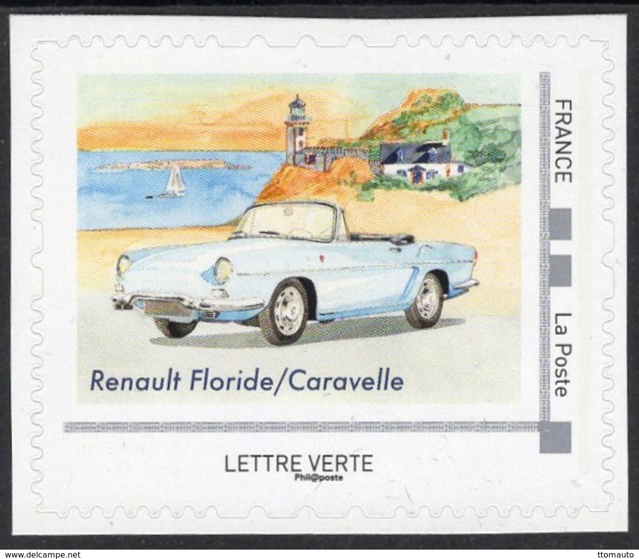 France 2019  -  Renault Floride/Caravelle  -   1v  Timbre Neuf/Mint/MNH - Cars