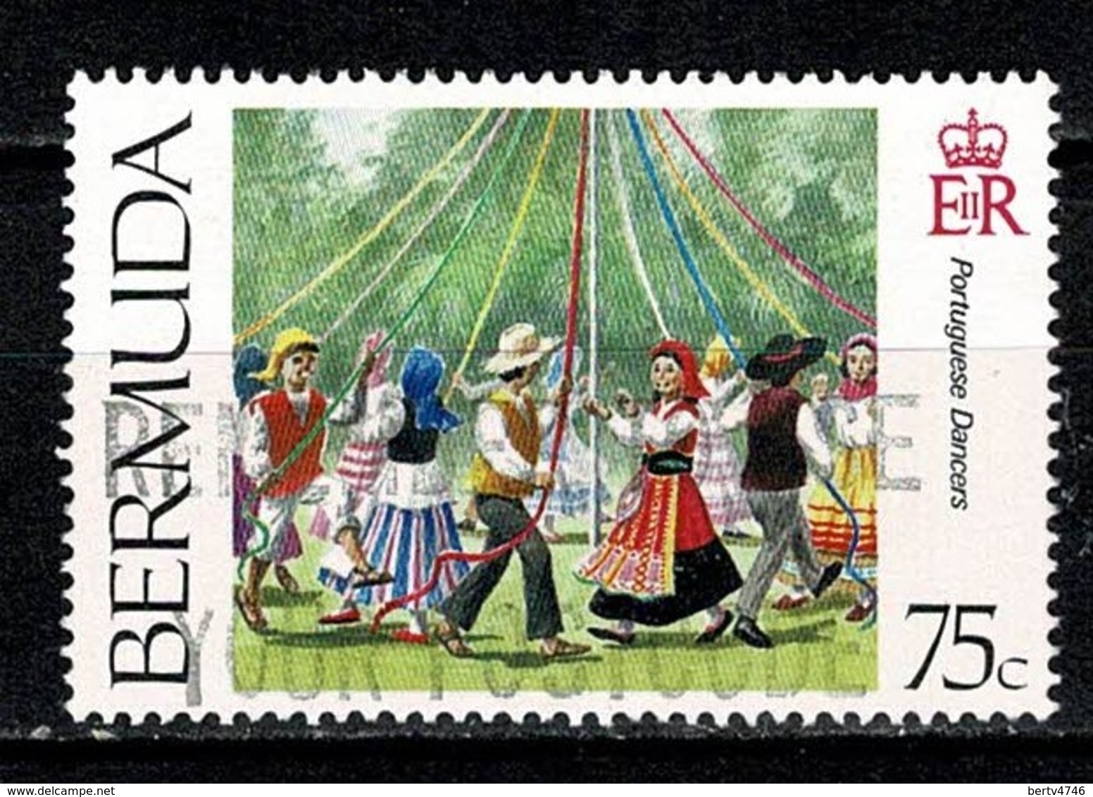 Bermuda 1995 Portuguese Dancers - Used - Bermuda