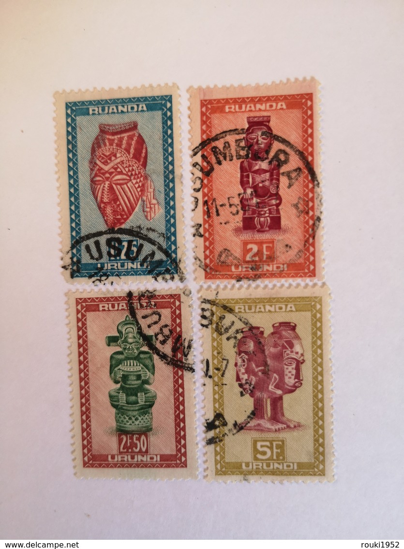 CONGO RUANDA URUNDI 161, 164, 165 Et 167.Obt  USUMBURA - Used Stamps