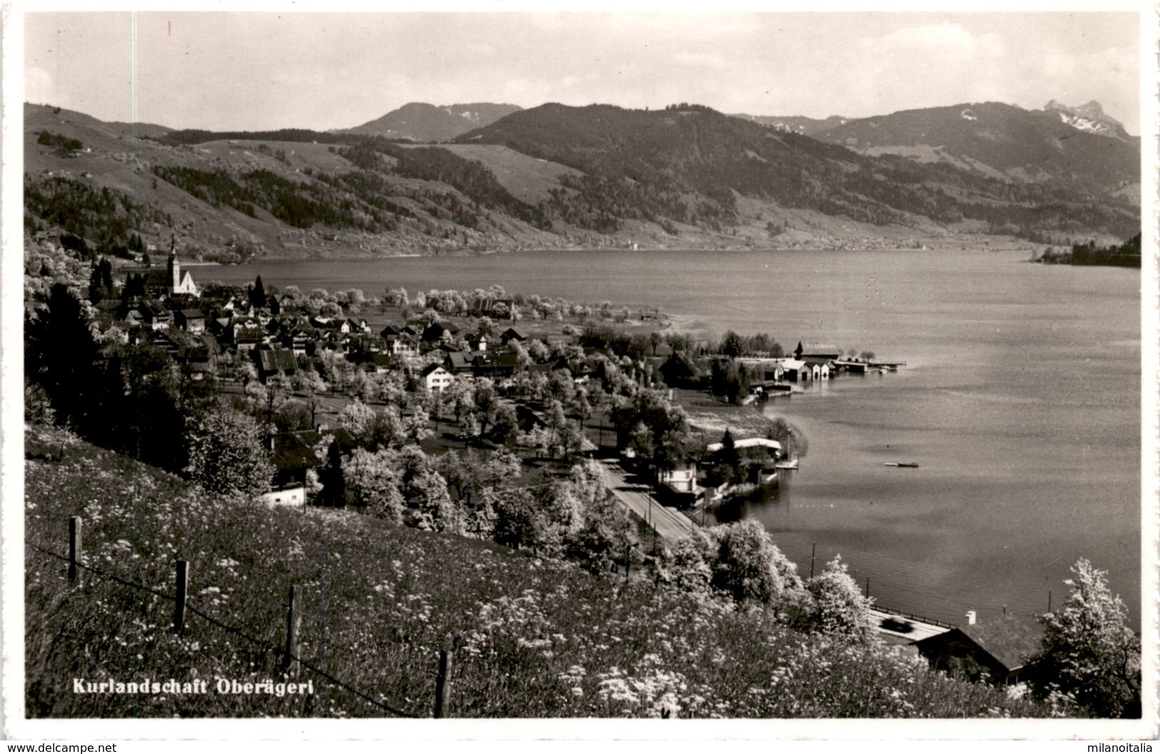 Kurlandschaft Oberägeri (35709) * 28. 8. 1956 - Oberägeri