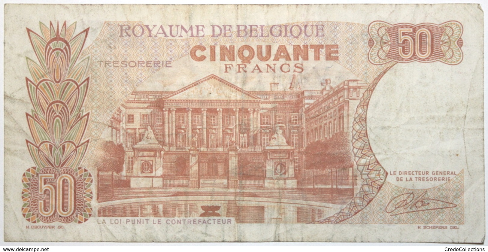 Belgique - 50 Francs - 1964 - PICK 139a.4 - TTB - Altri & Non Classificati