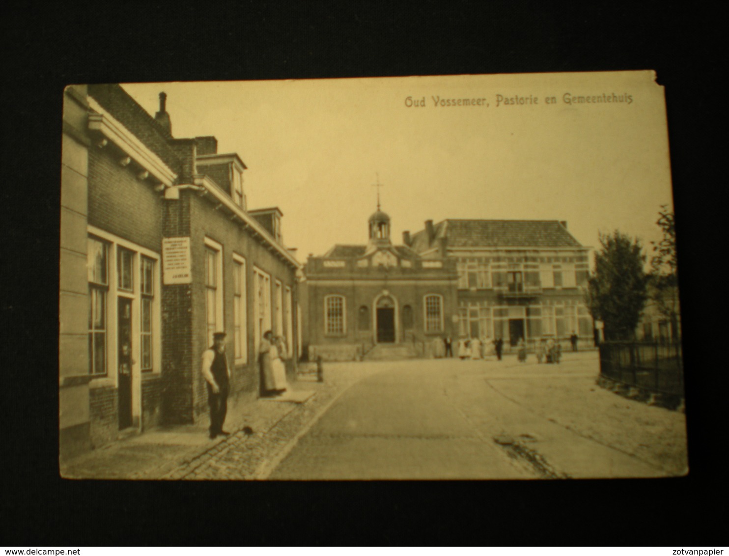 OUD VOSSEMEER - PASTORIE EN GEMEENTEHUIS 1912 - Tholen