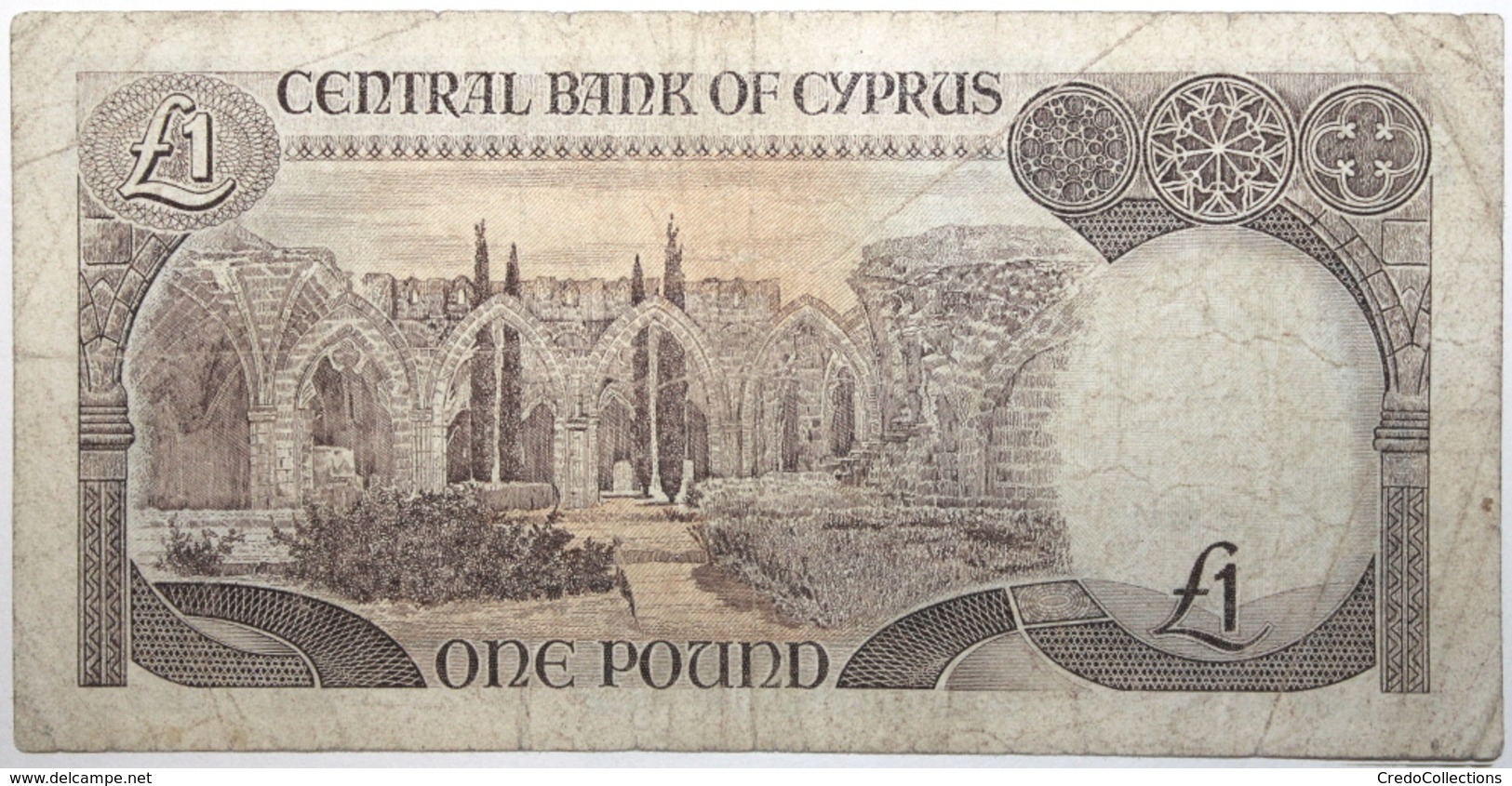 Chypre - 1 Pound - 1992 - PICK 53b.2 - TB+ - Cyprus