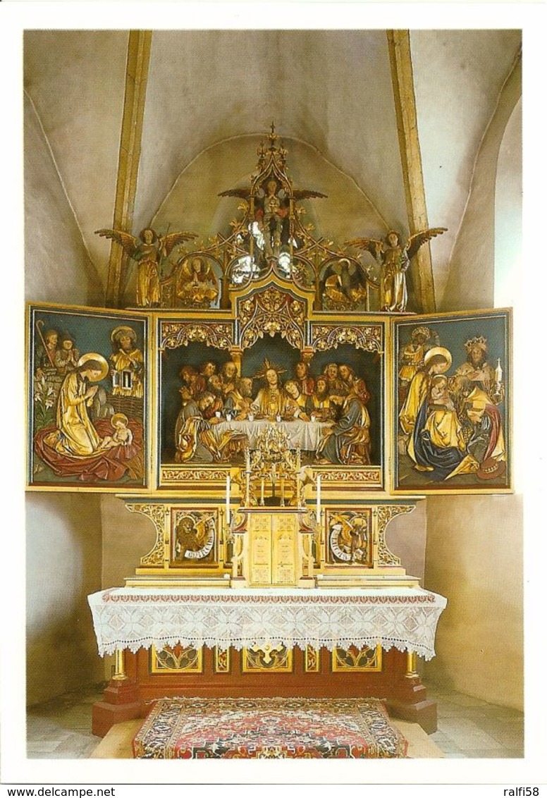 1 AK Österreich / Salzburg * St. Michael Im Lungau - Der Hochaltar In Der Pfarrkirche St. Michael * - St. Michael Im Lungau
