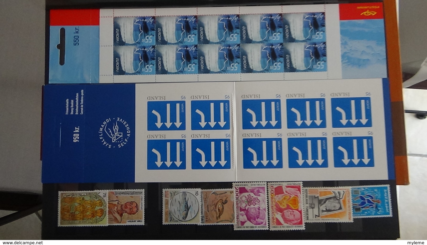 D88 Collection Blocs, carnets et timbres ** de différents pays dont beaucoup de Tunise**  A saisir !!!