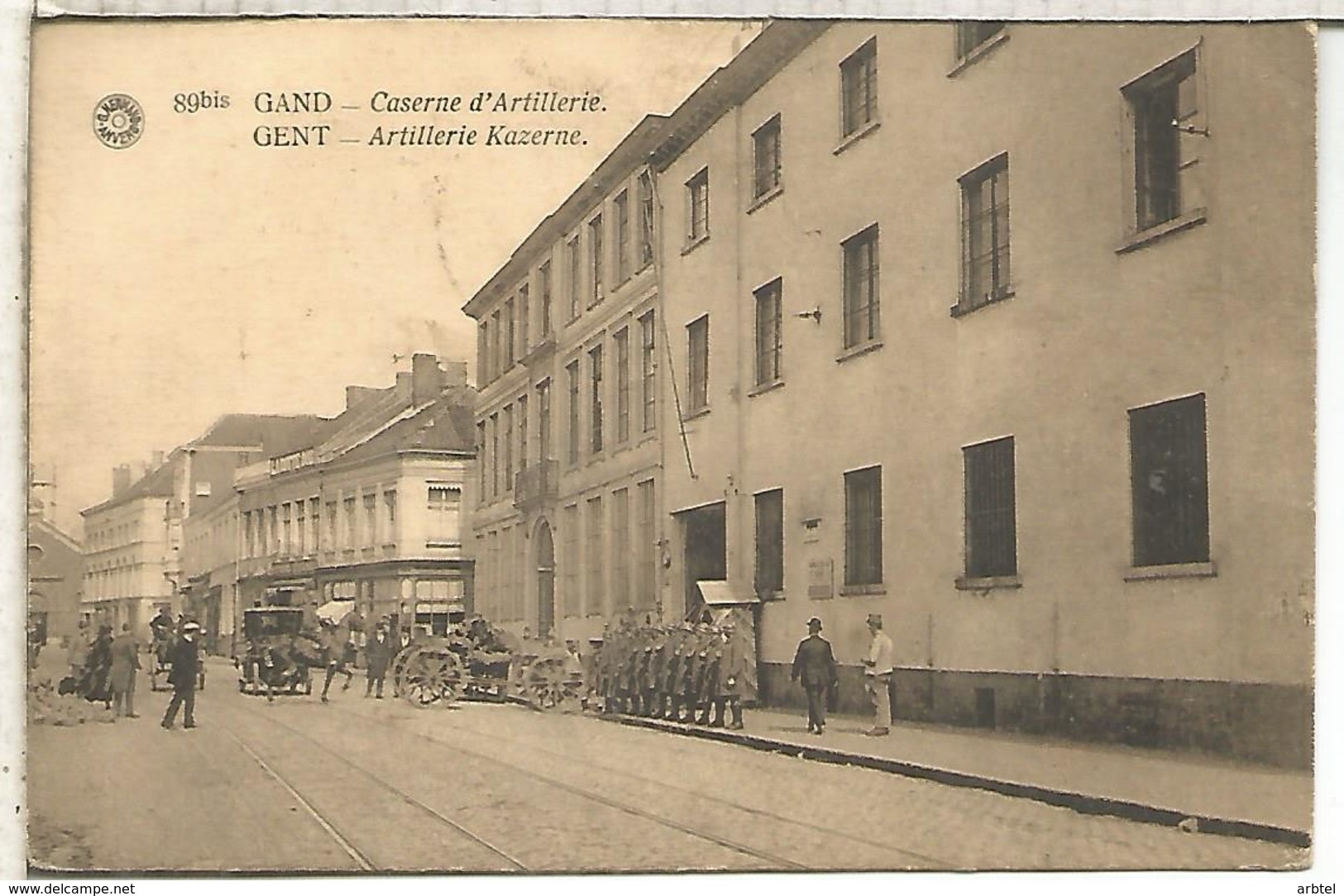 BELGICA GAND GENT 193O TP CORREO MILITAR CON MAT JUEGOS OLIMPICOS DE AMBERES DE 1920 - Estate 1920: Anversa