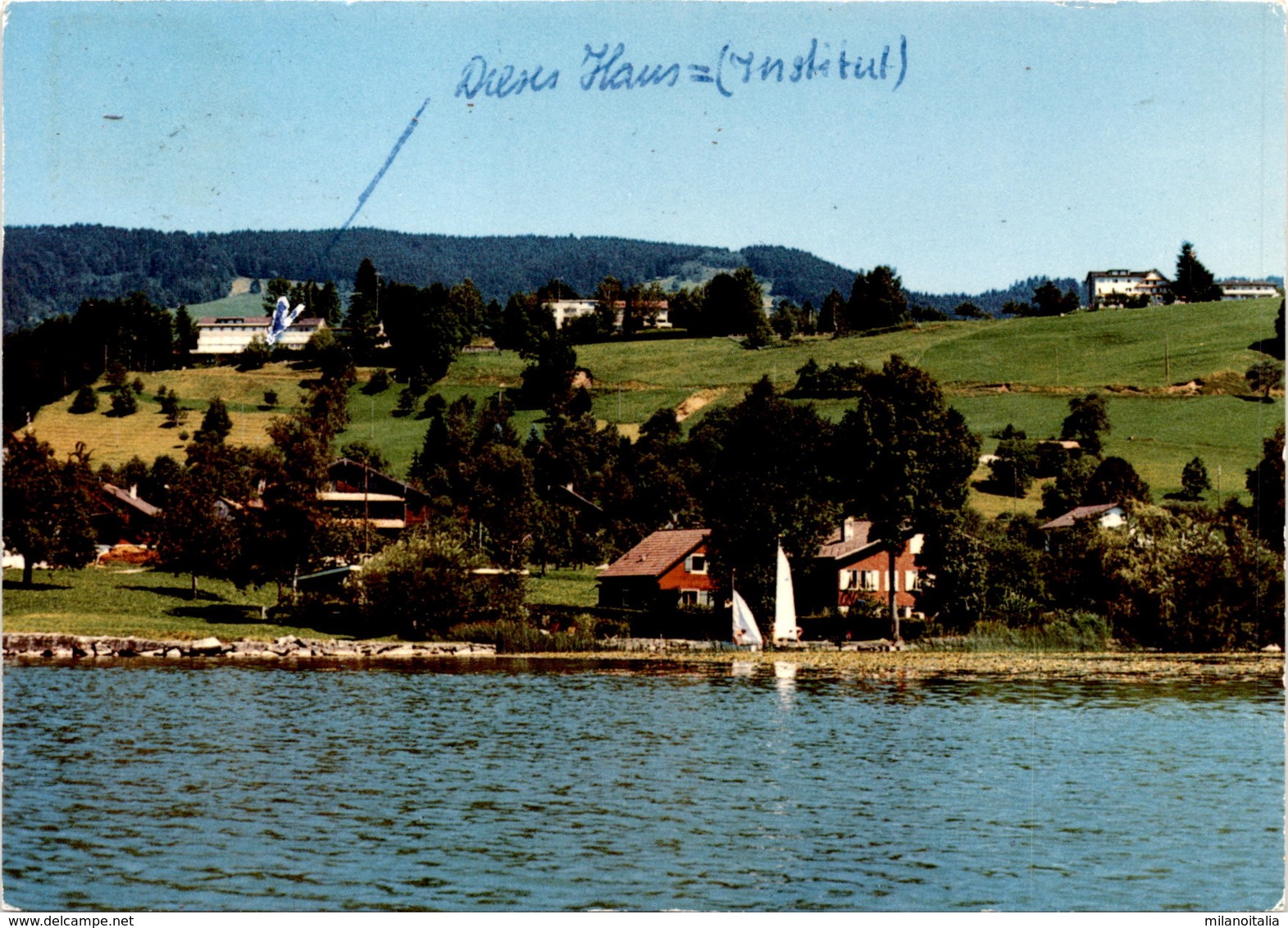 Ägerisee/Oberägeri - Institut Dr. Pfister, Institut Lichtenberg, Hotel Und Gasthof Gulm (3850-17) * 1. 2. 1983 - Oberägeri