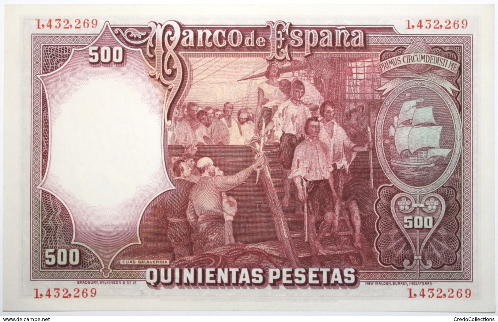 Espagne - 500 Pesetas - 1931 - PICK 84 - SPL - 500 Pesetas