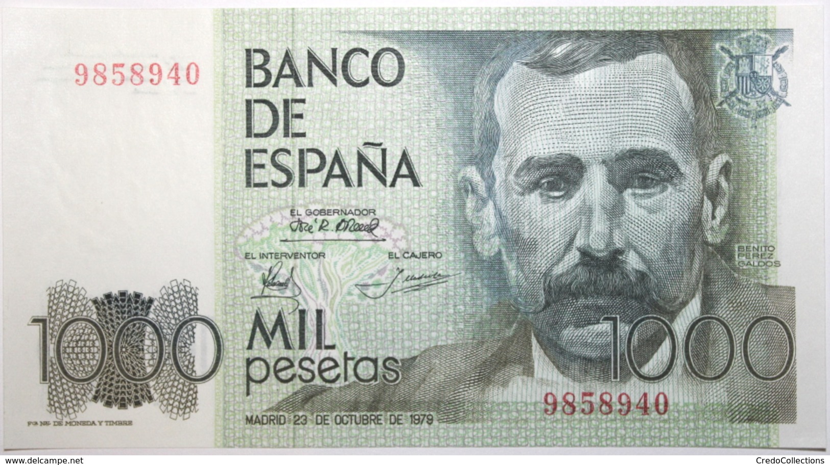 Espagne - 1000 Pesetas - 1979 - PICK 158a.1 - NEUF - [ 4] 1975-… : Juan Carlos I