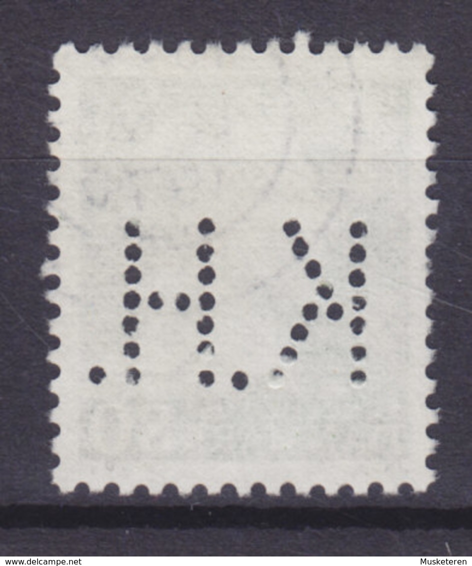 Denmark Perfin Perforé Lochung (K30) 'K.H.' A/S Københavns Handelsbank, København (2 Scans) - Errors, Freaks & Oddities (EFO)