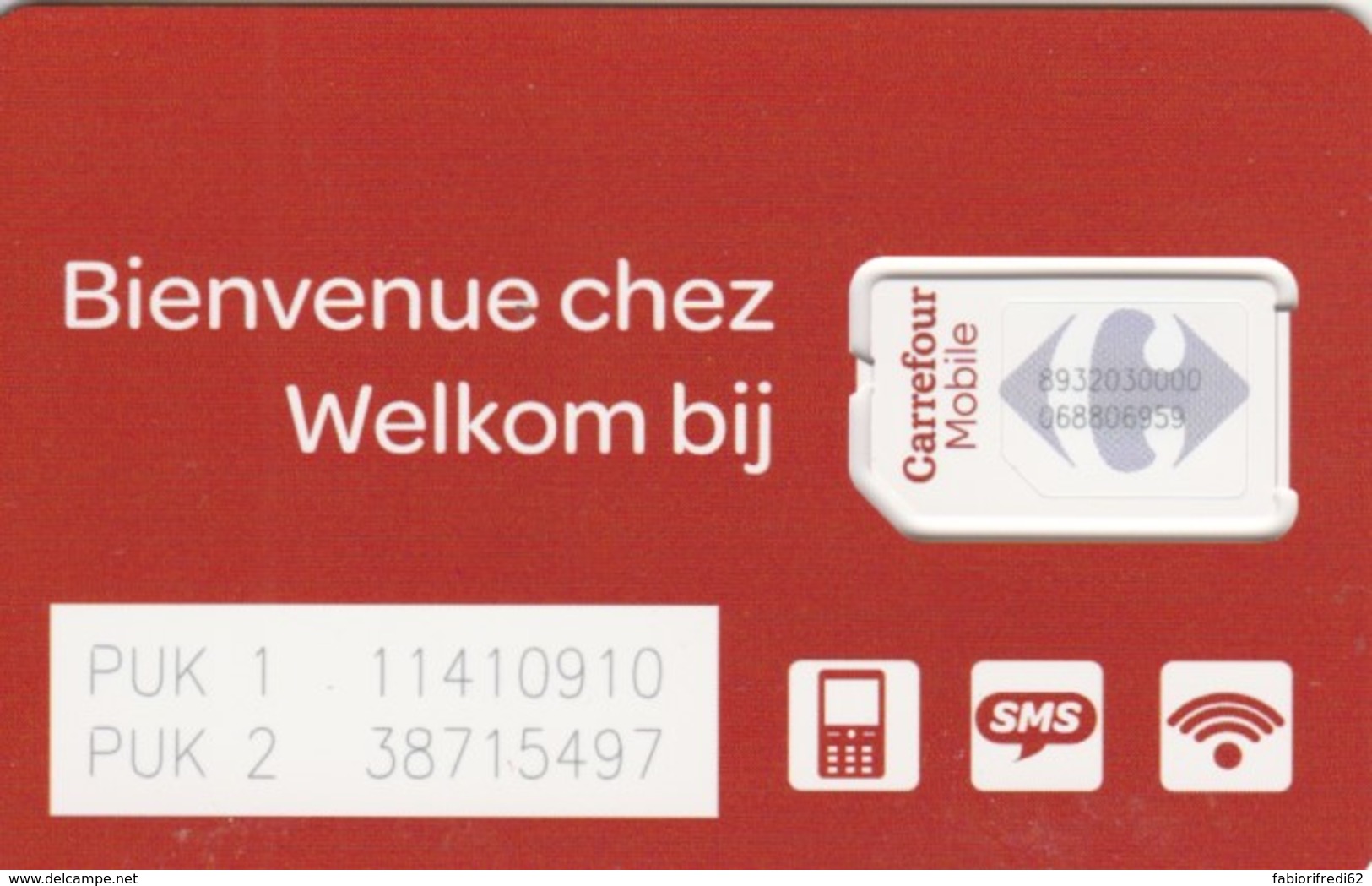 GSM WITH CHIP BELGIO (E62.5.7 - GSM-Kaarten, Herlaadbaar & Voorafbetaald