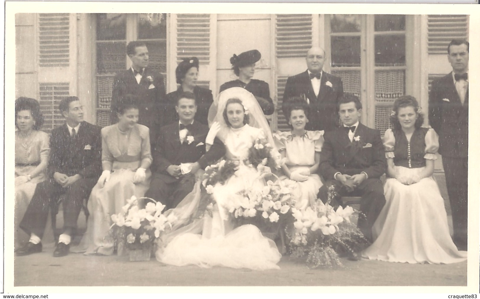 BEAU MARIAGE  ANNEE 1940 - Personas Anónimos