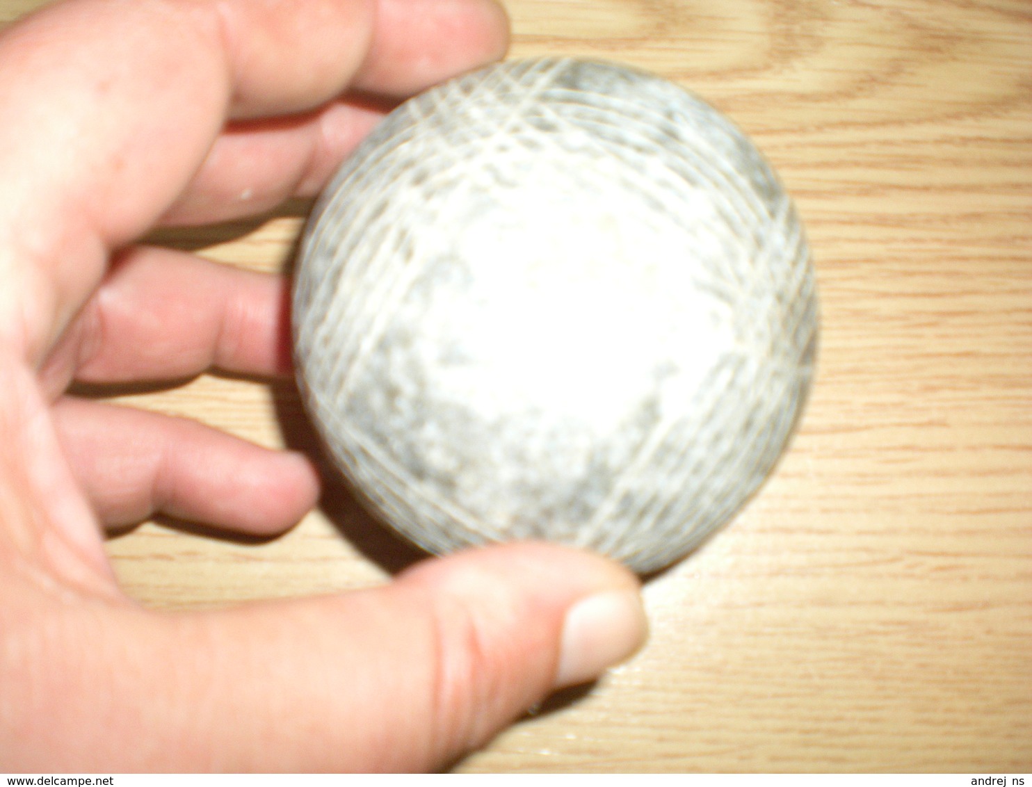 An Old Stone Ball, Probably For Some Game, Bowling Maybe Bocanje Mozda It Is Quite Difficult Diamaetr 7 Cm - Other & Unclassified