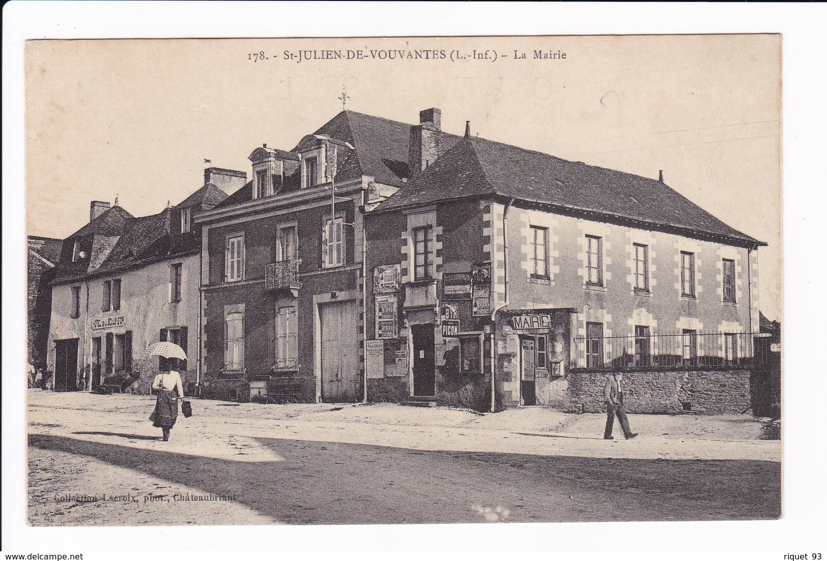178 - St-JULIEN-de-VOUVANES - La Mairie - Saint Julien De Vouvantes