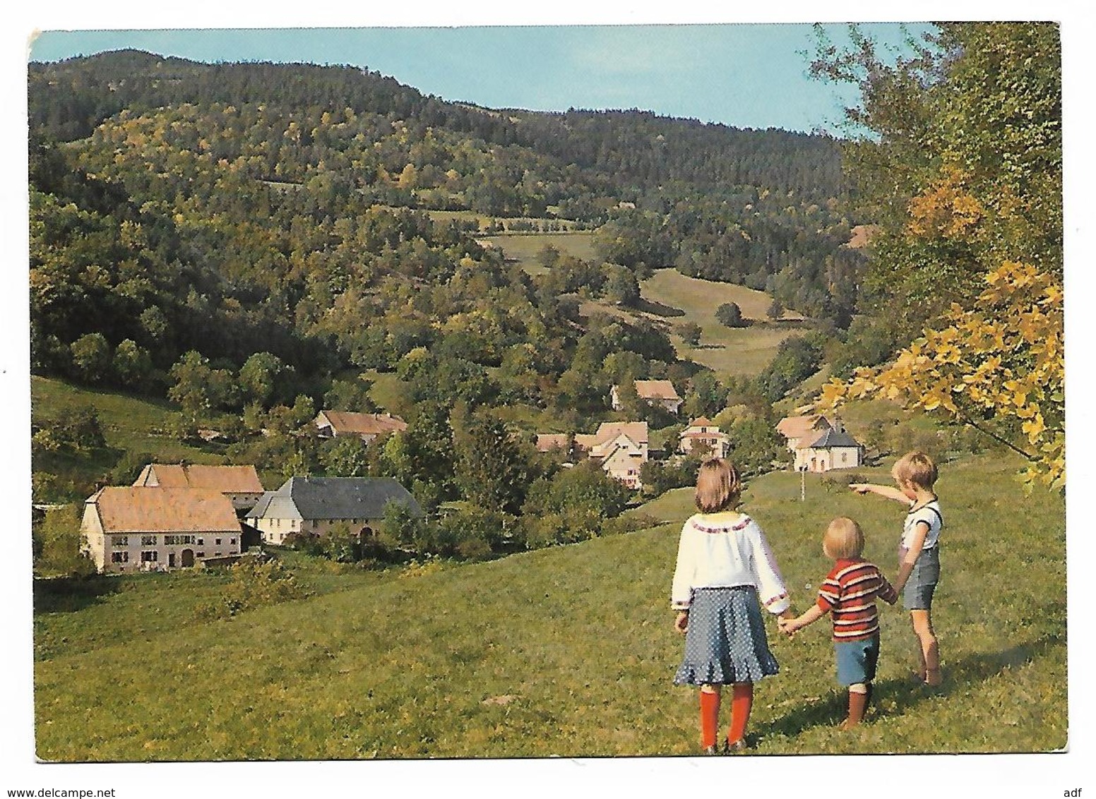 CP HAMEAU DE RIBEAUGOUTTE, LAPOUTROIE, HAUT RHIN 68 - Lapoutroie