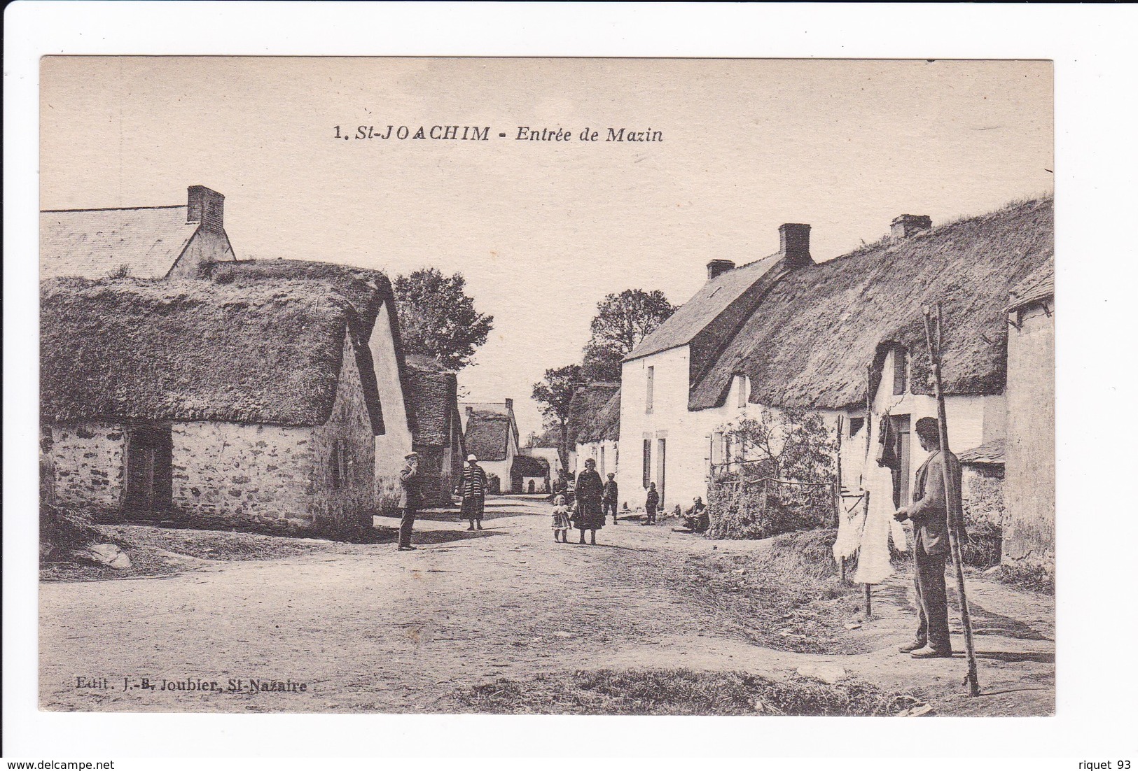 1 - St-JOACHIM - Entrée De Mazin - Saint-Joachim