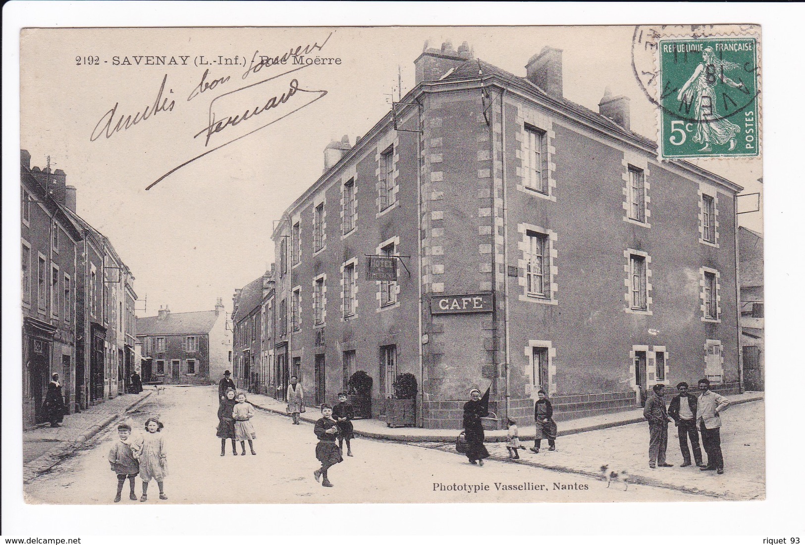 2192 - SAVENAY - Rue Moërre - Nort Sur Erdre