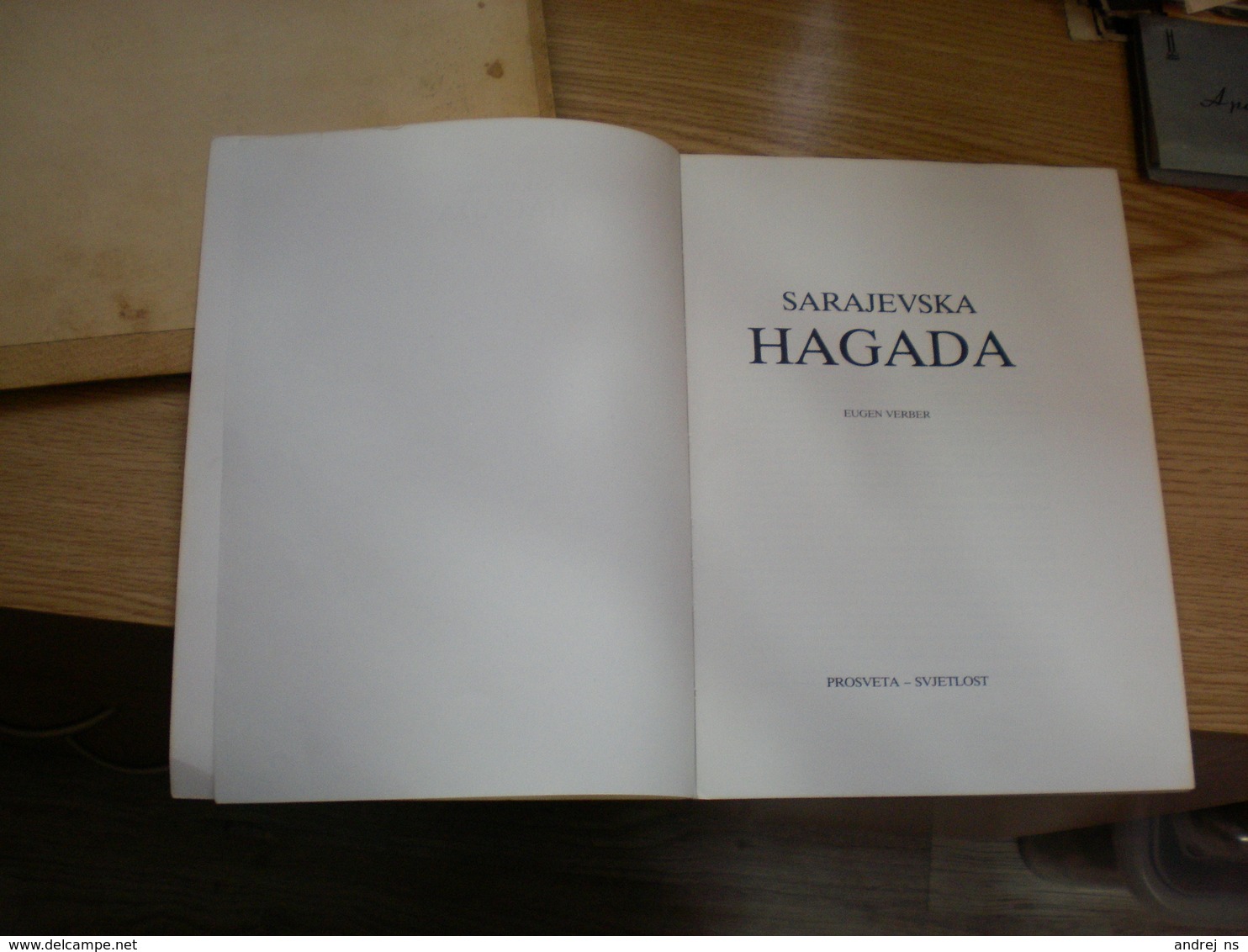 Judaica Sarajevska Hagada 40 Pages - Lingue Slave