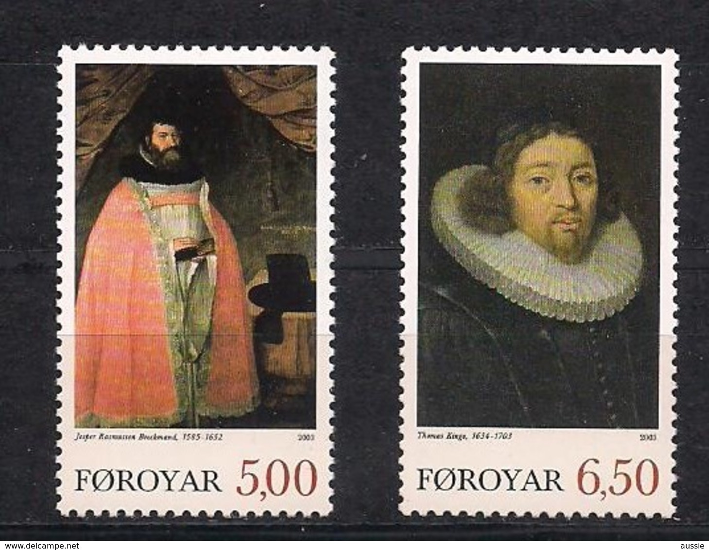 Faroer Féroé  2003 Yvertn° 467-468 *** MNH Cote 5,00 Euro - Faeroër