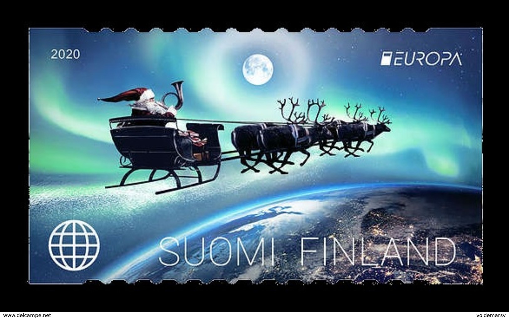 Finland 2020 Mih. 2696 Europa. Ancient Postal Routes. Christmas. Santa Claus MNH ** - Ongebruikt