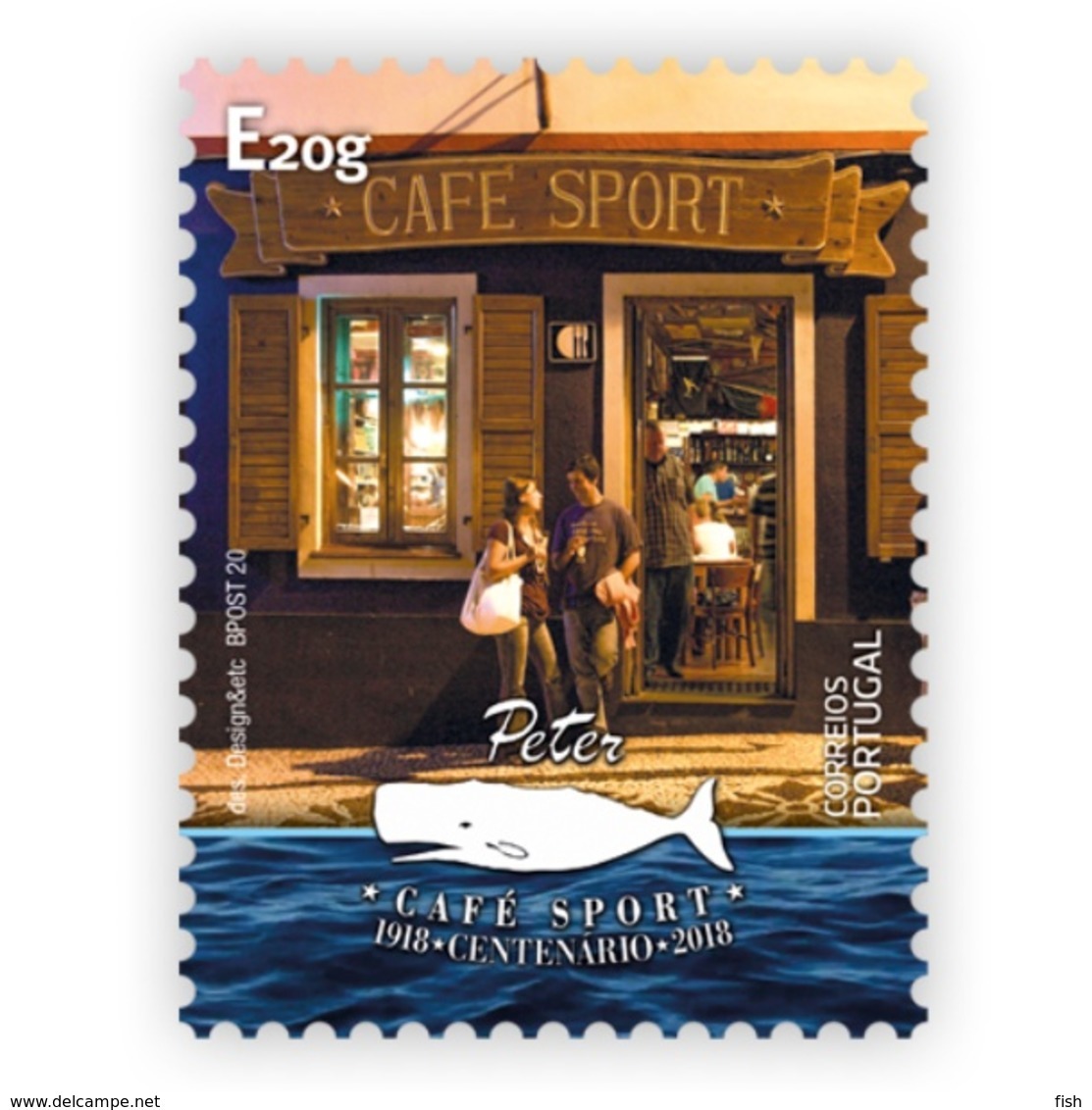 Portugal ** &  Self Adhesive Azores, Peter Café Sport Centenary 2020 (1116) - Azoren