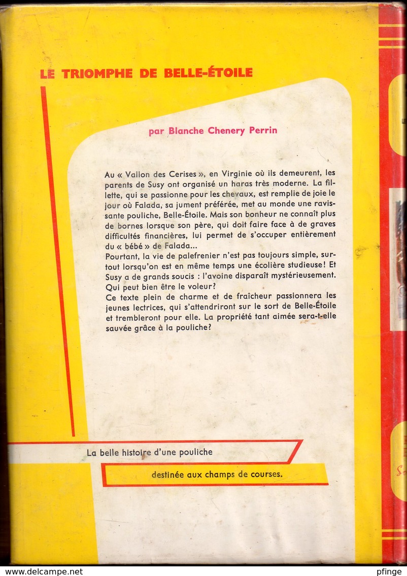Le Triomphe De Belle-Etoile Par Blanche Chenery Perrin - Rouge Et Or Souveraine N°650 - Illustrations : Pierre Le Guen - Bibliothèque Rouge Et Or