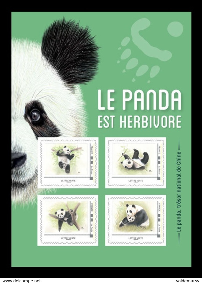 France (Collector) 2019 No. 336 Fauna. Pandas MNH ** - Neufs