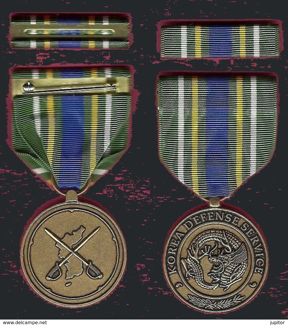 Korea Defense Service Full Size Medal - Sonstige & Ohne Zuordnung