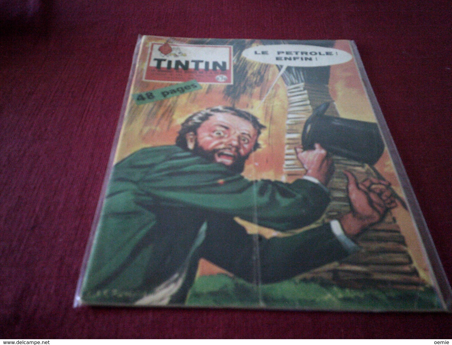 TINTIN N° 596  24 MARS 1960 - Tintin