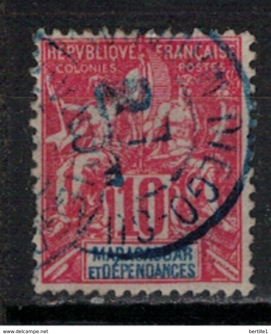 MADAGASCAR            N°  YVERT    43     ( 7 )      OBLITERE       ( OB  7 / 37 ) - Used Stamps