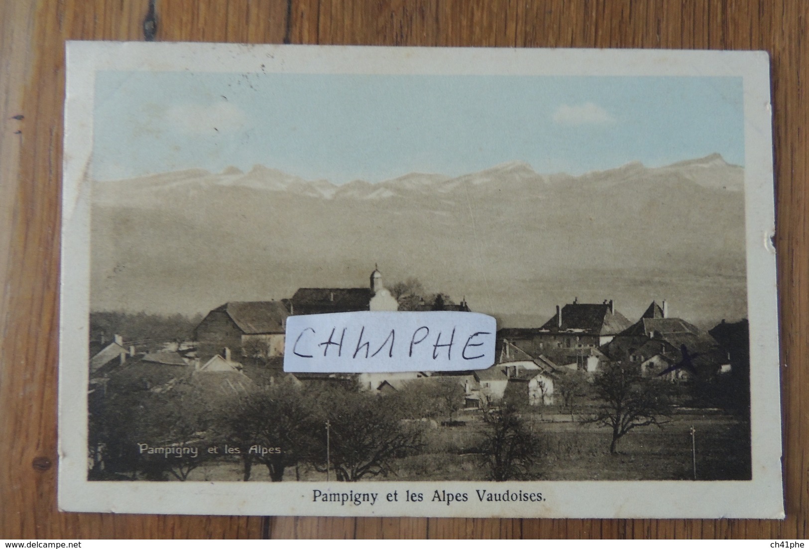 PAMPIGNY ET LES ALPES VAUDOISES - Pampigny