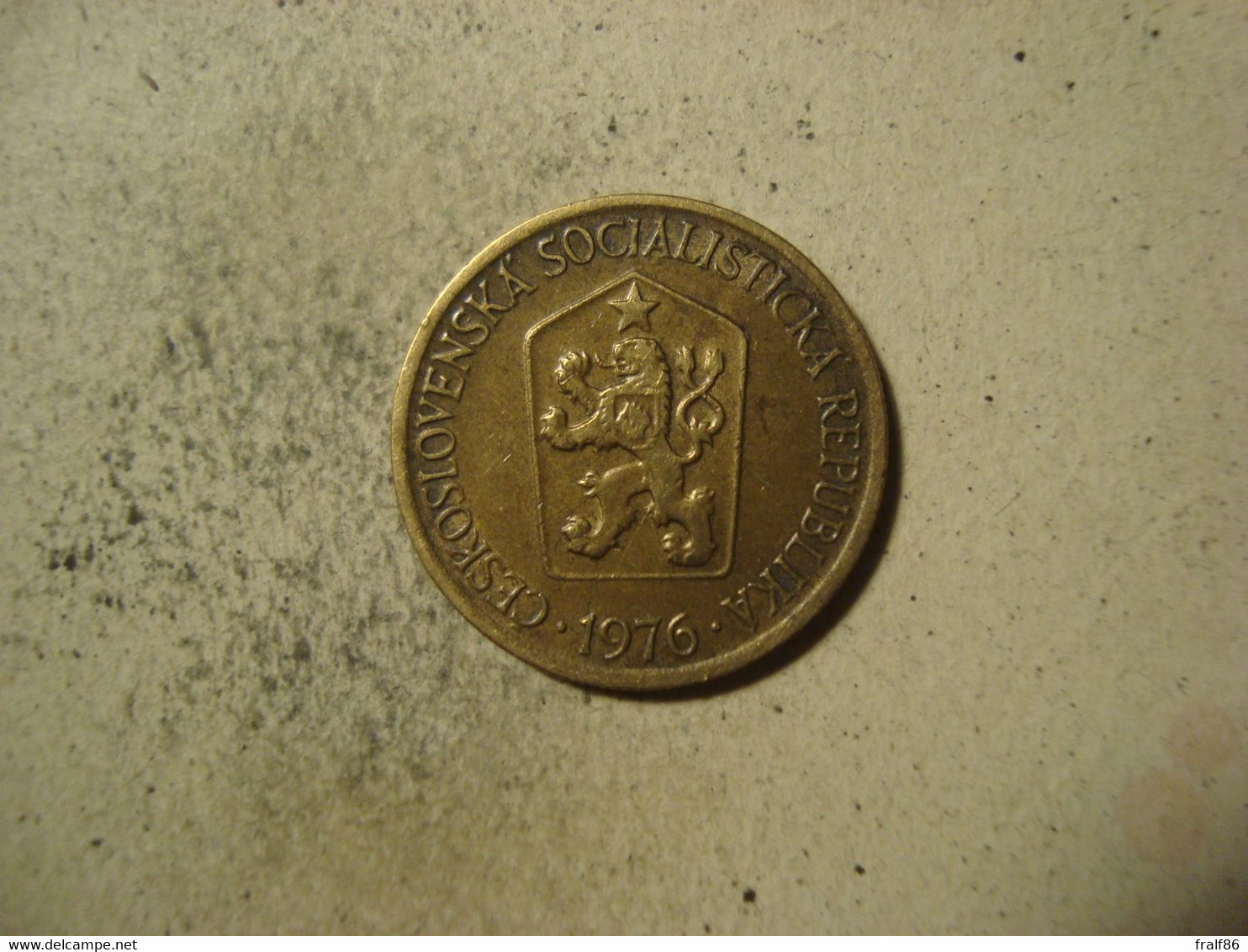 MONNAIE TCHECOSLOVAQUIE 1 KORUNA 1976 - Czechoslovakia