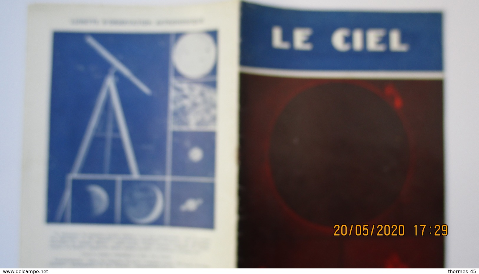 LE CIEL N° 87 ( J.F.M. 1964 ) - Sterrenkunde