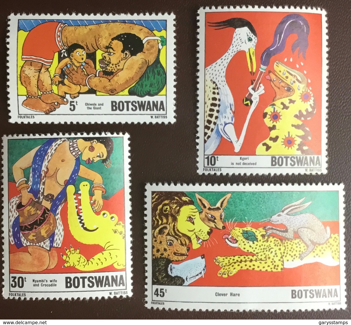 Botswana 1980 Folktales MNH - Botswana (1966-...)