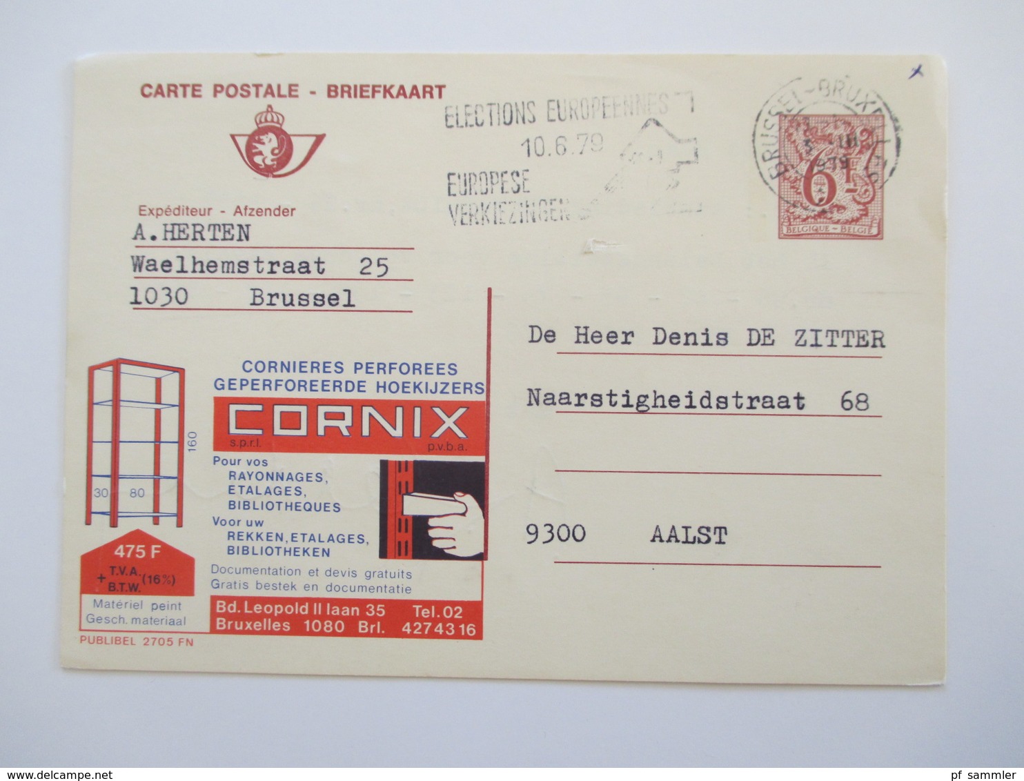 Belgien 1960 / 70er Jahre 20 Stk. Publibell Briefkaart teilweise mit Zusatzfrankturen. Verschiedene Motive