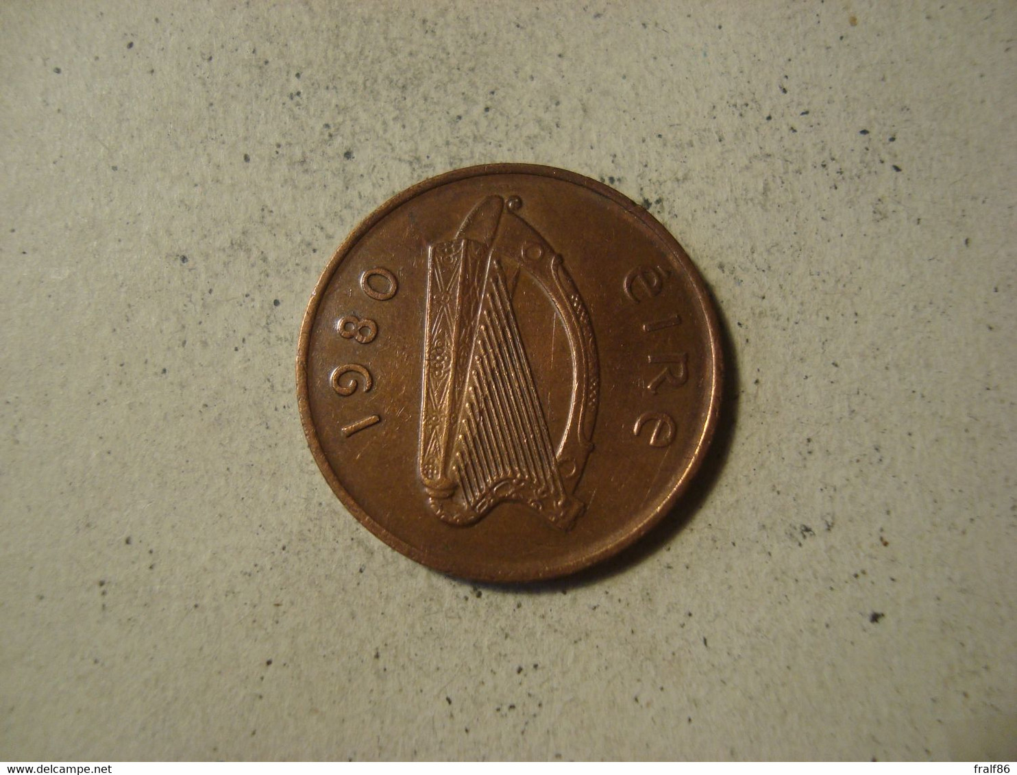 MONNAIE IRLANDE 2 PENCE 1980 - Irland