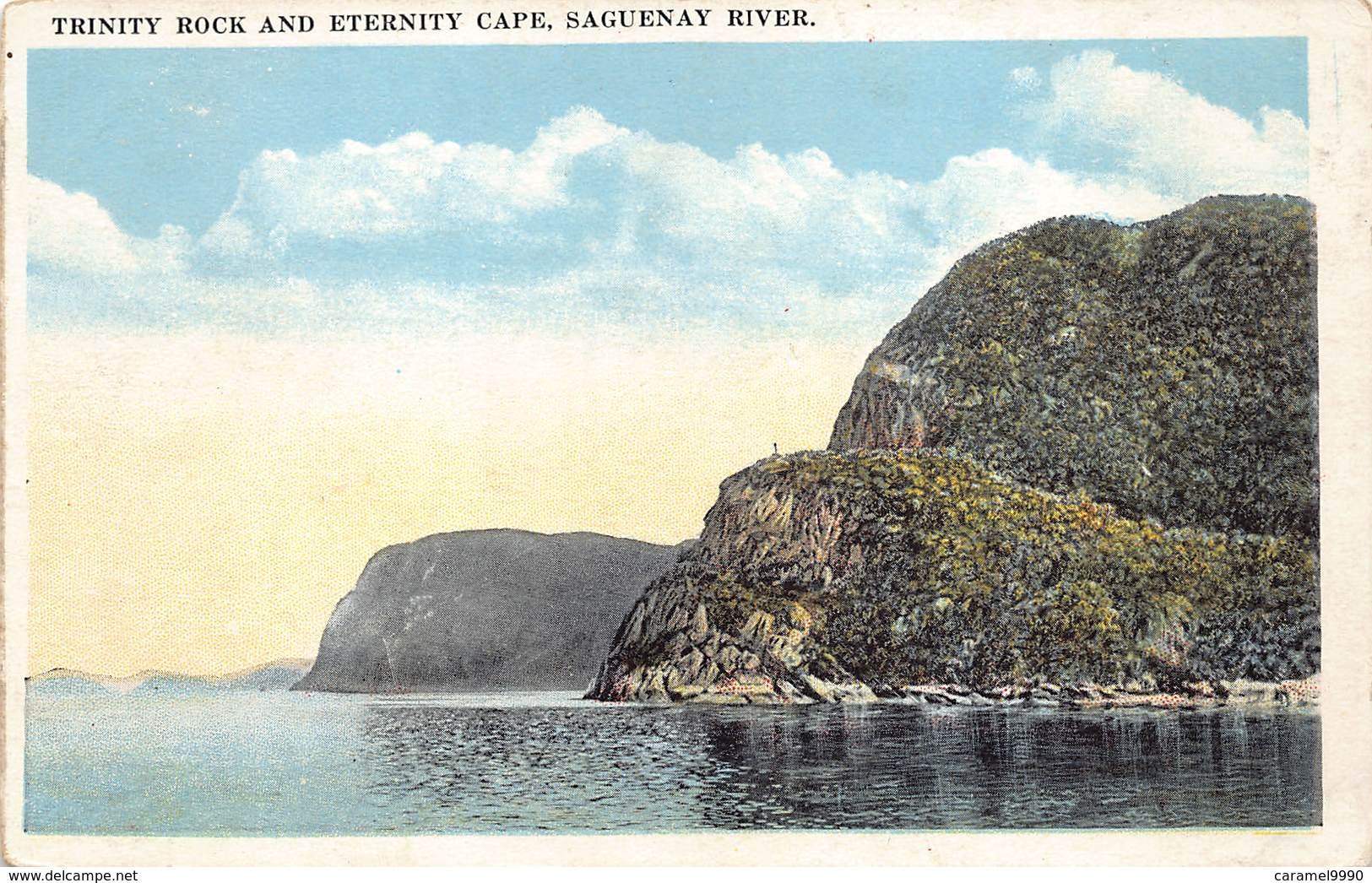 Trinity Rock And Eternity Cape , Saguenay River   M 3542 - Saguenay