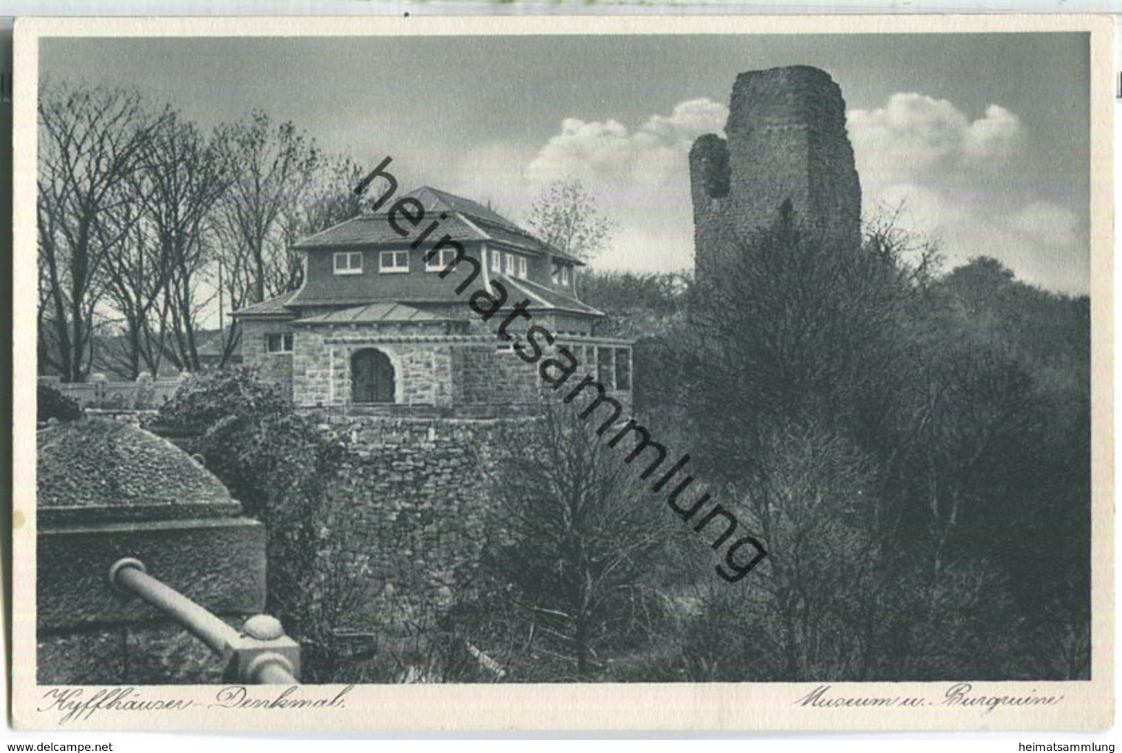 Kyffhäuser Denkmal - Museum Und Burgruine - Verlag Amtliche Verkaufsstelle Des Deutschen Reichskriegerbundes Kyffhäuser - Kyffhäuser