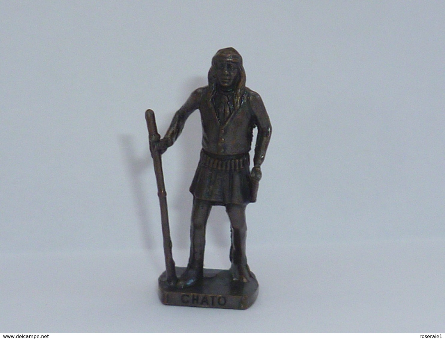 KINDER METAL INDIEN CHATO - Metal Figurines