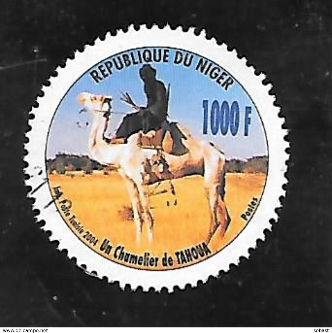 TIMBRE OBLITERE DU NIGER  DE 2004 N° MICHEL 1993 - Niger (1960-...)