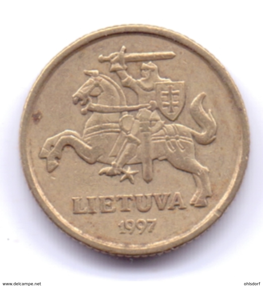 LIETUVA 1997: 10 Centu, KM 106 - Litauen