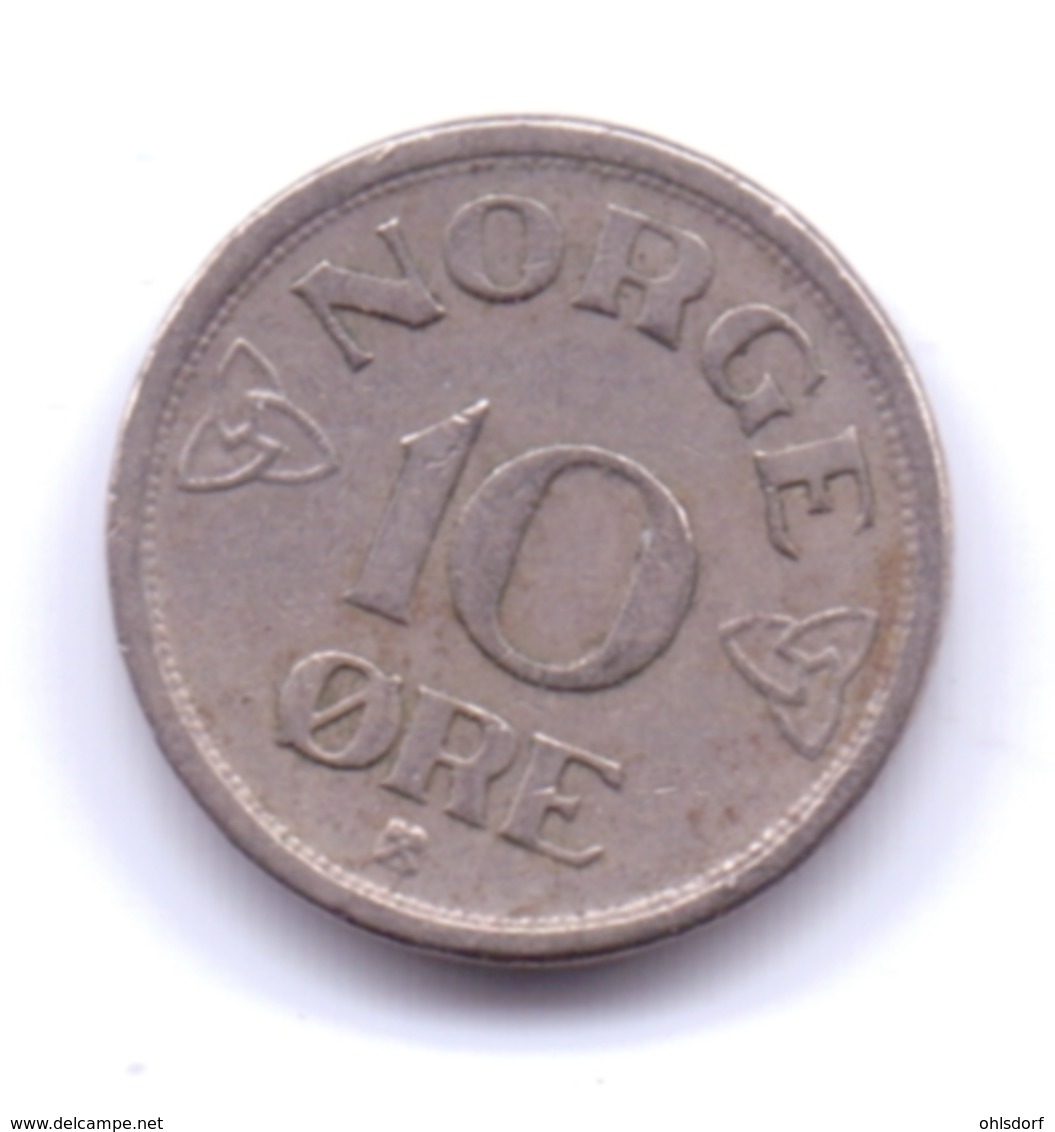 NORGE 1954: 10 Öre, KM 396 - Norwegen