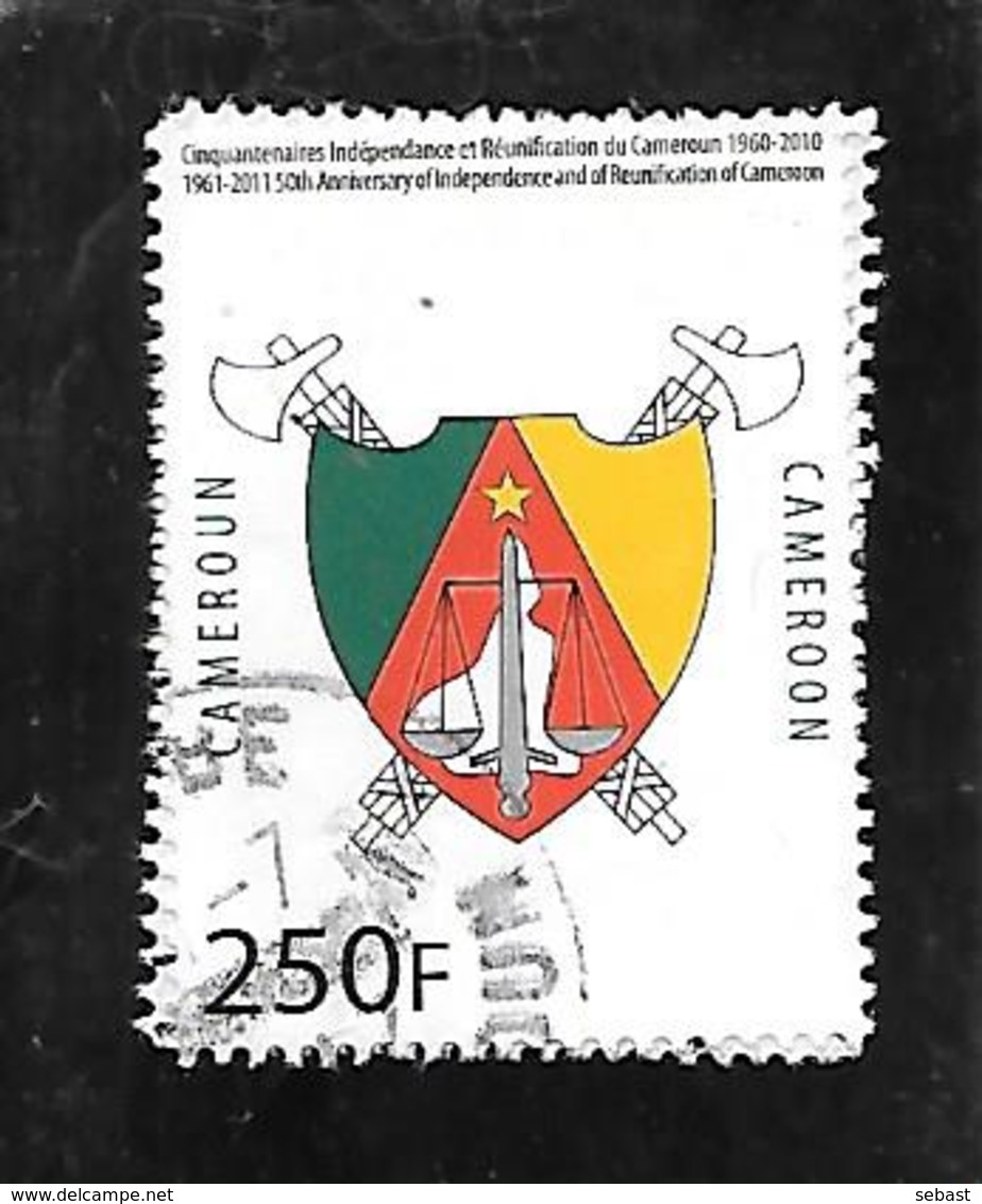 TIMBRE OBLITERE DU CAMEROUN DE 2010 N° MICHEL 1263 - Cameroun (1960-...)