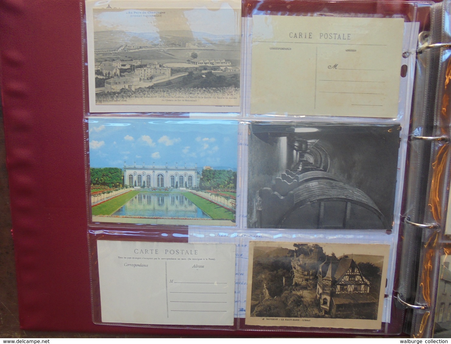 FRANCE ALBUM 368 CARTES ANCIENNES PLUPART CIRCULEES (POIDS 3 KILOS 500 AVEC ALBUM)