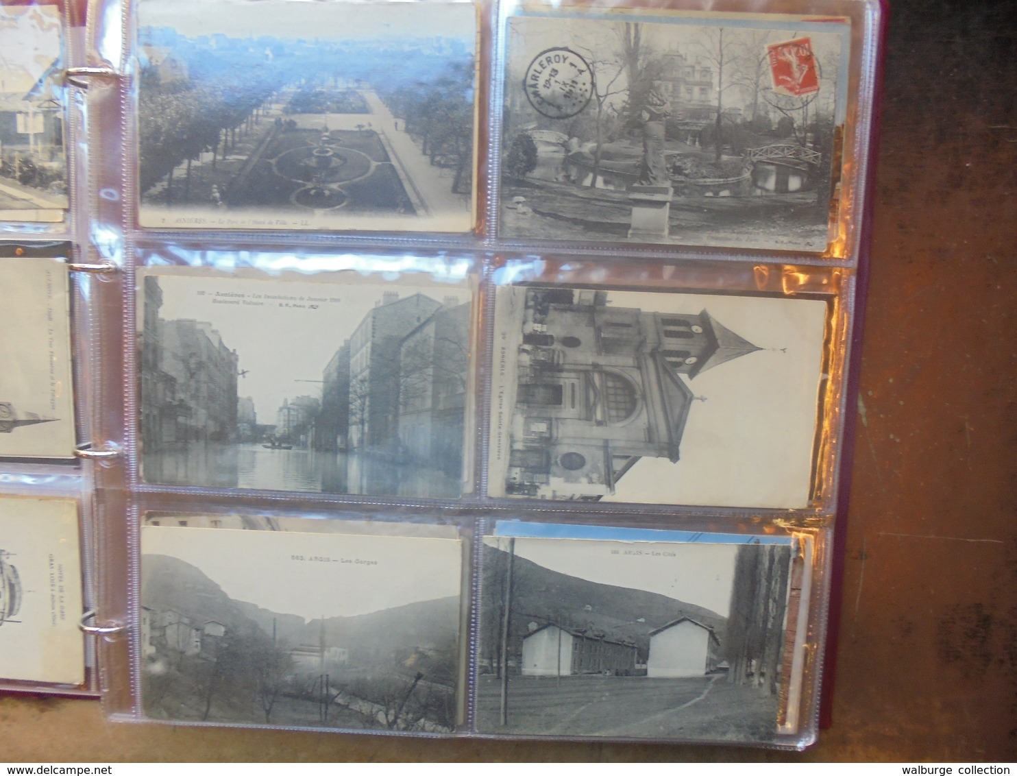 FRANCE ALBUM 368 CARTES ANCIENNES PLUPART CIRCULEES (POIDS 3 KILOS 500 AVEC ALBUM)