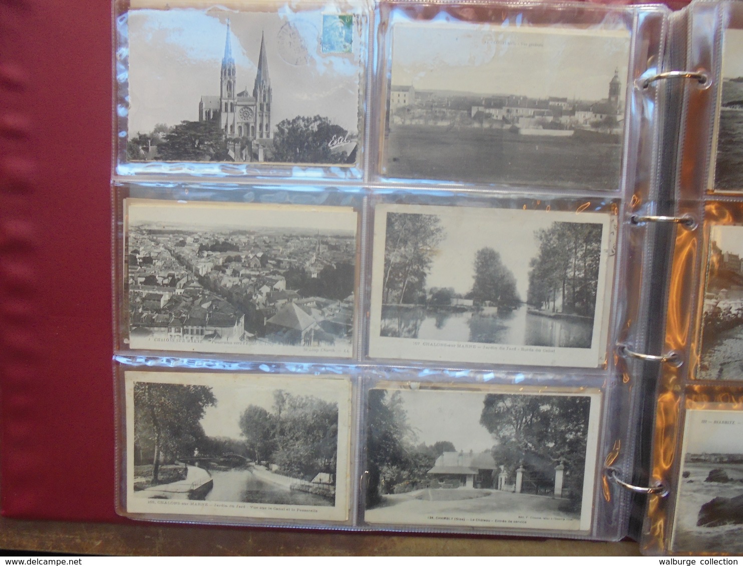 FRANCE ALBUM 368 CARTES ANCIENNES PLUPART CIRCULEES (POIDS 3 KILOS 500 AVEC ALBUM)