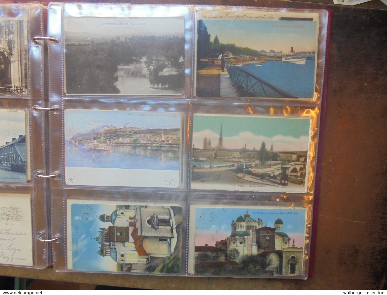 FRANCE ALBUM 368 CARTES ANCIENNES PLUPART CIRCULEES (POIDS 3 KILOS 500 AVEC ALBUM)